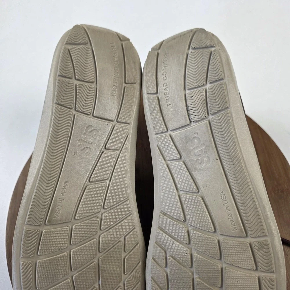 SAS Shoes Mens Size 12 Brown Leather Boat Casual Comfort TriPad Deck USA